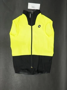 NEW! ASSOS Equipe R Spring Fall Gilet S11 Mens Medium Optic Yellow Midweight  - Picture 1 of 4