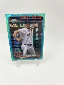 2024 Topps Chrome Logofractor Edition - Aqua Refractor #47 Chris Murphy /199... - Picture 1 of 2