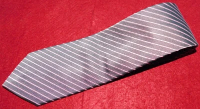 CORBATA A RAYAS GRIS/ROSA CLARO CHARLES TYRWHITT PARA HOMBRE - CORBATAS PARA EL CUELLO - CORBATAS DE DISEÑADOR. Foto 1 de 3