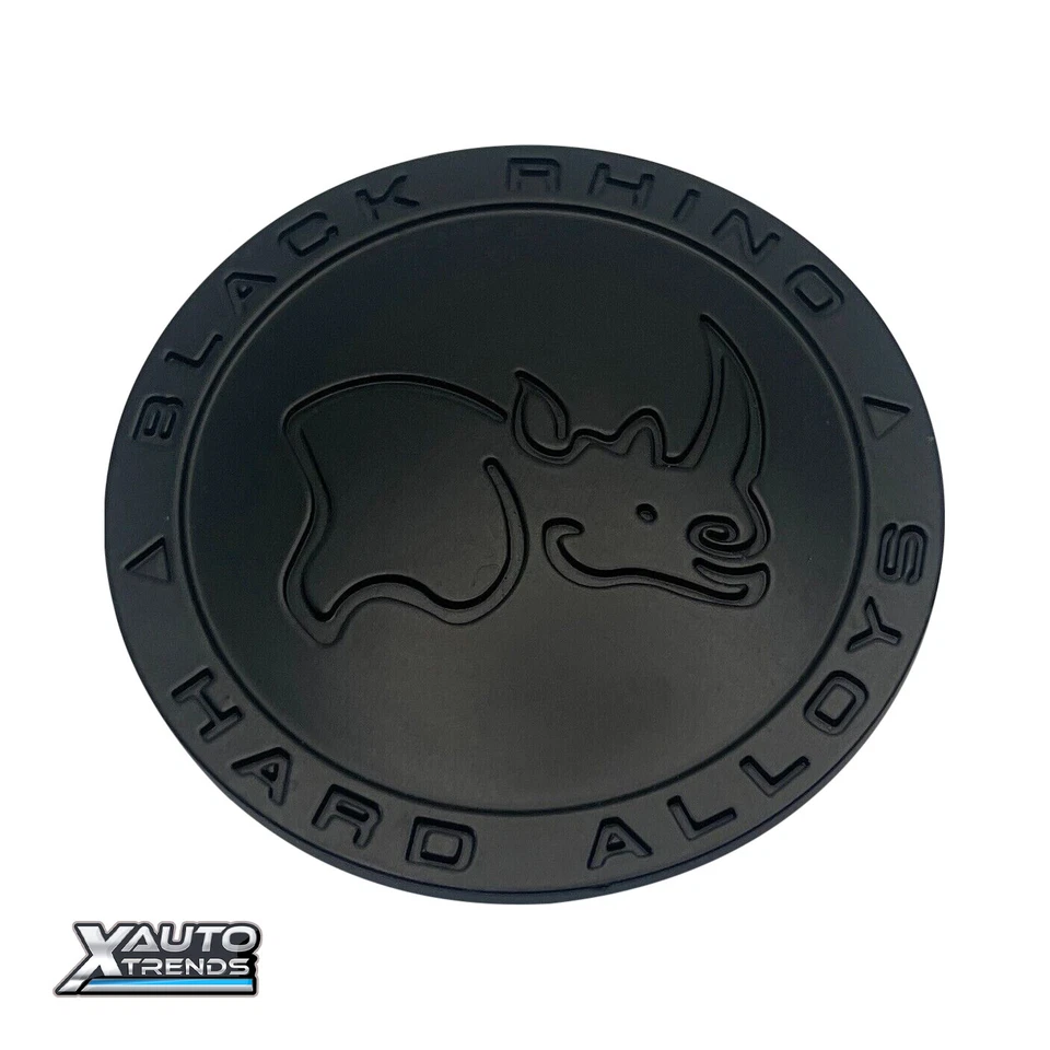 Black Rhino SNAP IN - Matte Black Wheel Center Cap CCBRHACUVM - Image 1 of 1