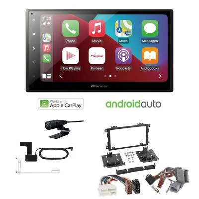 Pioneer Autoradio Apple CarPlay Bluetooth für GM Hummer H2 2003-2007 schwarz - Bild 1 von 4