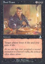 4x Soul Feast MTG Urza's Destiny NM Magic Regular