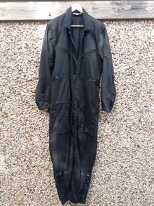 Vintage German Military Flight Suit - Black - (AA665684-082) - Picture 1 of 7