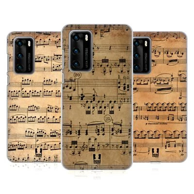 HEAD CASE DESIGNS MUSIC SHEETS HARD BACK CASE FOR HUAWEI PHONES 1 - Image 1 of 4