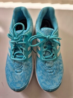 Adidas Womens Galaxy Elite 2 AF5724 Blue Running Shoes Sneakers~ VGC!!! - Image 1 of 4