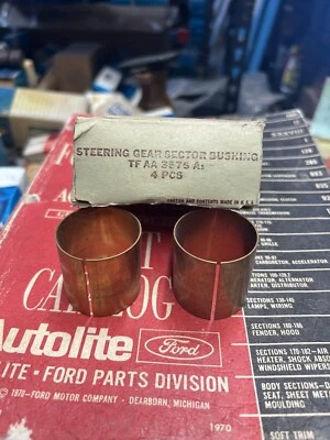 1957 1958 1959 年 1960 年 NOS 福特卡车 B700/750 F700/850 STEERING SECTOR BUSHINGS — 第 1/3 张图片