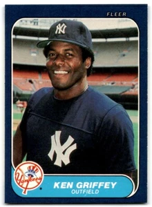 1986 Fleer Ken Griffey New York Yankees #105 - Picture 1 of 2