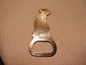 Vintage WhiteRock Water & Ginger Ale Bottle Opener Figurine Made in USA - Picture 1 of 8