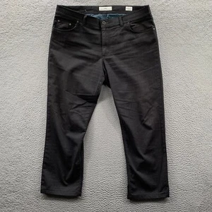 BRAX Pants Mens 39x28 Measured Cooper Fancy Dark Gray - Picture 1 of 10