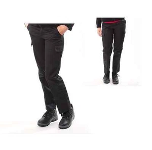 Pantalones de trabajo de mujer pantalones cargo 36-48 pantalones de servicio pantalones de mujer pantalones azul marino, negro NUEVO - Imagen 1 de 7