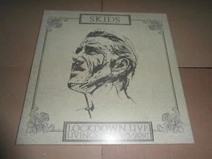 Skids - Lockdown Live: Livingstone, 9/3/2021 LP White Vinyl LIMITED EDITION PUNK - Picture 1 of 4