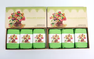 Lot of 2 VTG Ben Rickert ENGLISH JASMIN Soaps Individually Wrapped in Box 6 Bars - Picture 1 of 6