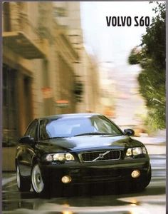 Volvo S60 2001-2002 UK Market Sales Brochure T5, D5, 2.4T & 2.0T - Picture 1 of 2