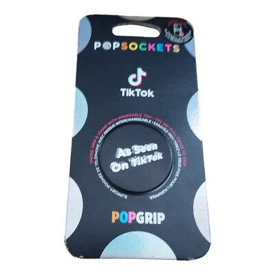 Auténtico agarre PopSockets con tapa intercambiable para teléfonos inteligentes PopGrip Foto 1 de 2
