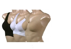 2 sets Ahh Bra by Rhonda Shear Shape Wear Comfort Seamless Stretch -x-lARGE - Picture 1 of 1