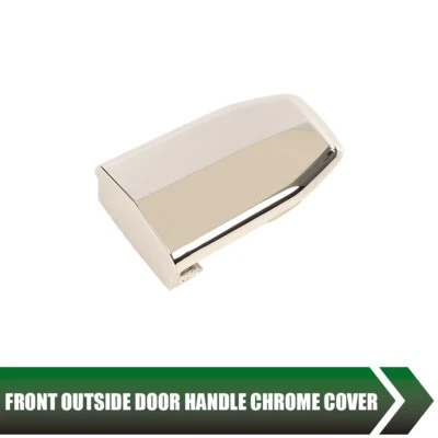 Fit For 2015-2019 Cadillac Escalade Front Door Handle Lock Cylinder Cover Chrome - Image 1 of 4