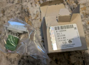 RESISTENZA VENTOLA MOTORE RADIATORE SOFFIATORE ORIGINALE VAUXHALL CORSA D & E 2006-2019 13480494 - Foto 1 di 2