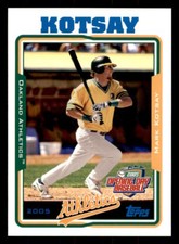 2005 Topps Opening Day  #141 Mark Kotsay Oakland Athletics
