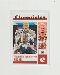 2023 Chronicles WWE "The American Nightmare" Cody Rhodes #24 Bronze Parallel - Picture 1 of 2