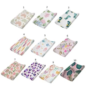 Stretchy Changing Mat Cover Baby Changing Pad Cover Diaper Change Table Sheet - Picture 1 of 22