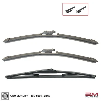 Front and Rear Windshield Wiper Blades For TOYOTA Prius 2004-2009 26" 18" 16" - Image 1 of 4