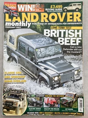 Land Rover Monthly Magazine - February 2011 - Series 1, Kazakhstan, 107 Racer - Image 1 of 4
