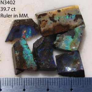 Rough Boulder Opal 39.70 ct 100% Australian Natural Rough Opal From QLD N3402 - Picture 1 of 3