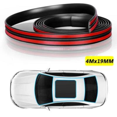 4M Rubber Seal Strip Car Windshield Weather Trim Molding Cover For Ford Models - Image 1 of 4