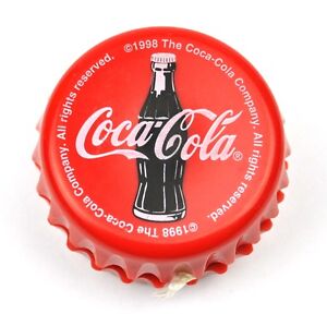 Enjoy Coca-Cola Coke USA Jojo YoYo Yo-Yo Jo-Jo rot 1998 Flaschen Bottle Motiv