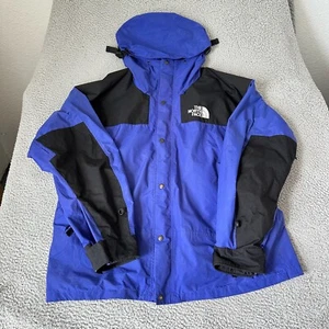 Vintage The North Face Jacket Mens 2XL XXL Blue Black Mountain Guide Gore Tex 90 - Picture 1 of 19