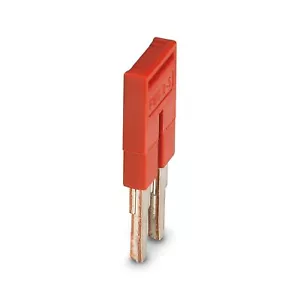 Puente enchufable PHOENIX FBS 2-5 3030161 10 piezas 2 posiciones paso 5,2 mm rojo nuevo ✦K - Imagen 1 de 4