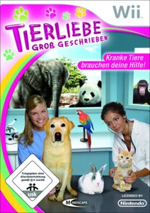 NINTENDO WII NEU TIERLIEBE KRANKE TIERE BRAUCHEN HILFE MIT HUNDE KATZEN PFERDE # - Bild 1 von 1