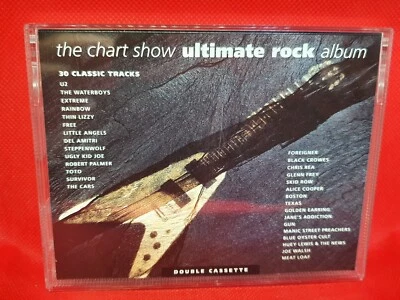 Various - The Chart Show Ultimate Rock Album (1993) (Double) Cassette (VG+) - Image 1 of 2