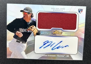 2013 FEINSTE ROOKIE JUMBO RELIKT AUTOGRAMME #NA NOLAN ARENADO AUTO HOF - Bild 1 von 2