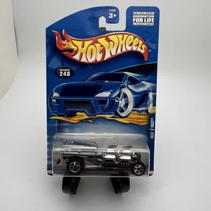 Hot Wheels 2000 Mainline #248 Way 2 Fast Silver - Picture 1 of 9