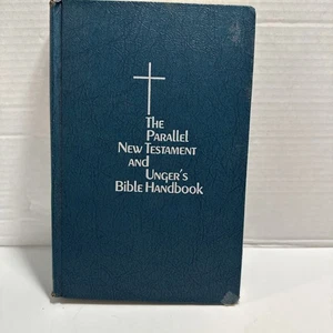 The Parallel New Testament Bible KJV & NASV 1963 & Unger's Bible Handbook 1975 - Picture 1 of 15