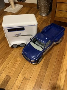 Breyer Traditional Size Horse Pickup Truck and Trailer 2002 Full Set PLEASE READ - Picture 1 of 24