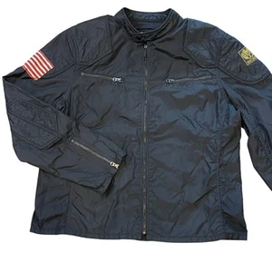 Ralph Lauren Denim & Supply Jacket XXL Designer Luxury Classic Biker Classic - Picture 1 of 8