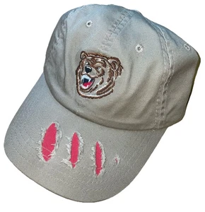 Gorra ALASKA Bordada Garra de Oso Marcas Delantera y Trasera Círculo Polar Ártico Ajustable - Imagen 1 de 5