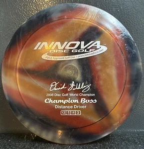 Innova Champion Boss Patent # David Feldberg 1x 2008 Disc Golf 178g Used - Picture 1 of 4