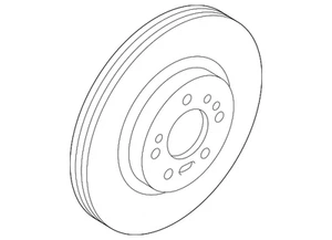 Genuine Kia Rotor 51712-J5500 - Picture 1 of 2