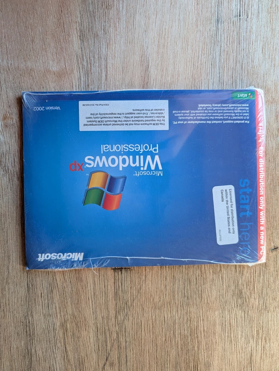 Preços baixos em Microsoft Windows XP Professional Sp3 | eBay
