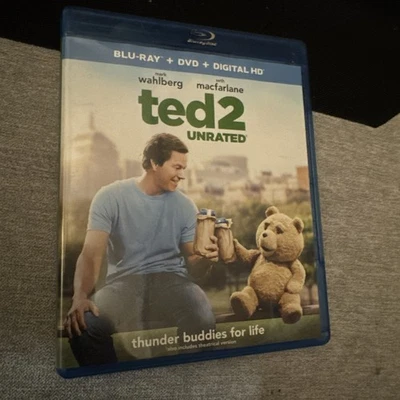 Ted 2 (Blu-ray & DVD Discs, 2015) Tested And Working Foto 1 de 2