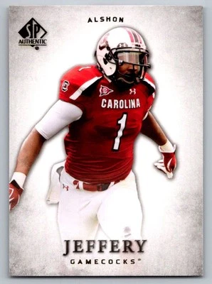 2012 SP Authentic Alshon Jeffery South Carolina Gamecocks #5 - Image 1 of 2