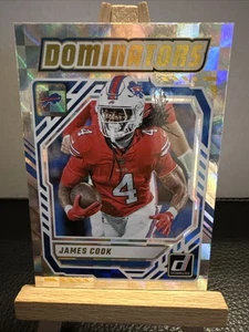 2025 Panini Donruss James Cook Dominators #DOM-JCK Buffalo Bills - Picture 1 of 2