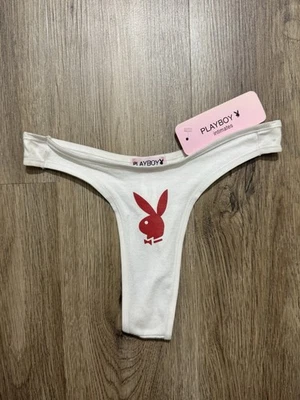Tanga Ropa Interior Cabeza de Conejo Playboy Vintage Y2K Talla S Foto 1 de 4