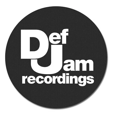 Def Jam Turntable Slipmat - DJ Run DMC LL Cool J old school hip hop beastie boys