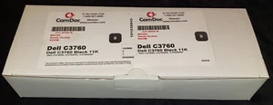 ComDoc Dell C3760 C3765 schwarze Tonerkassette 11K hohe Ausbeute - Bild 1 von 3