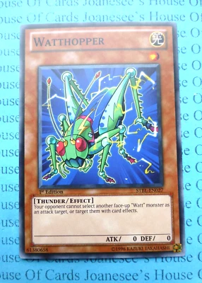 STBL-EN027 Watthopper Yu-Gi-Oh Card 1st Edition New - Image 1 of 4