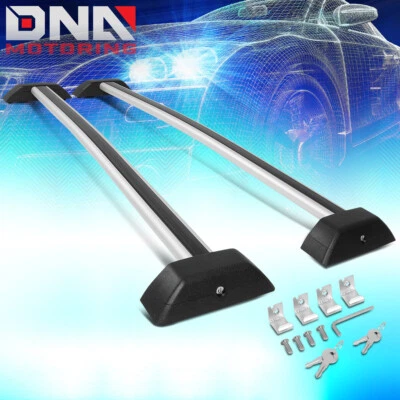 PARA 2006-2010 HUMMER H3 FÁBRICA STAYLE BAGAGEM RACK DE TETO SUPERIOR TRILHO BARRAS TRANSVERSAIS - Imagem 1 de 4